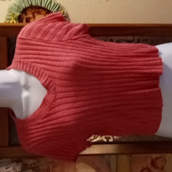 Vintage 80s,Bundle of 2,Super Soft,Lightweight,Crop,Knit Tops,Yellow & Pink💛🩷 - Picture 2 of 15